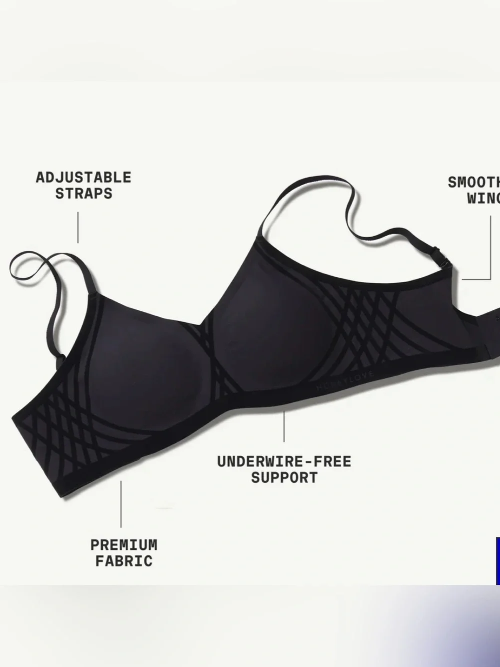 Honeylove silhouette bra